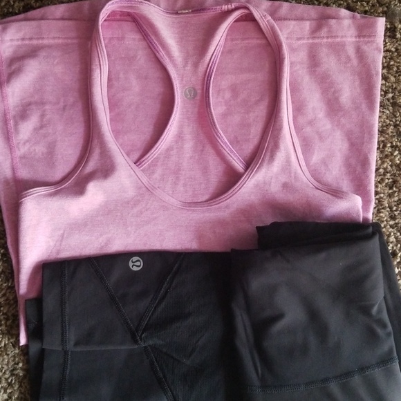 Lululemon Tank cropped leggings set - Picture 8 of 8